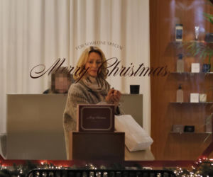 Anna Kalczyńska na zakupach