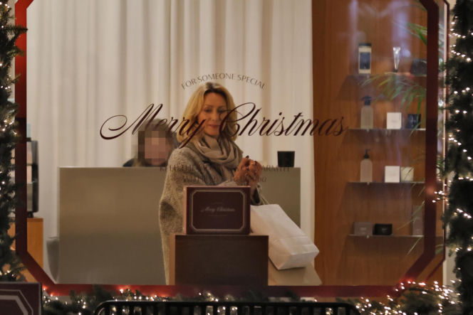 Anna Kalczyńska na zakupach