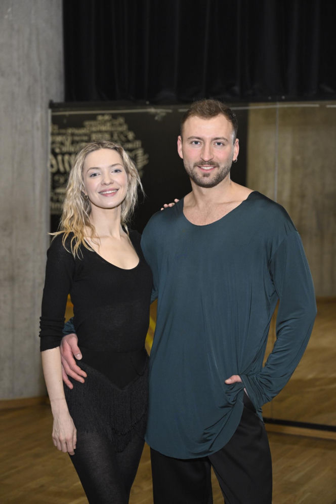 Kulesza uczy Gałązkę tańczyć