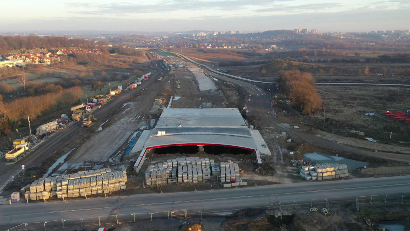 Północna obwodnica Krakowa. Sprawdzamy postępy prac (STYCZEŃ)