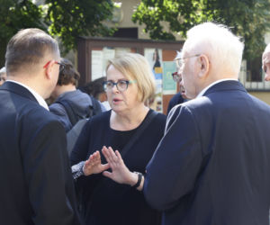 Pogrzeb Jerzego Dudusia Matuszkiewicza. Ilona Łepkowska 