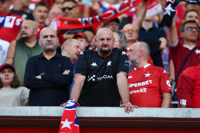 Wisła Kraków - Wieczysta Kraków: Zdjęcia kibiców i zawodników z meczu 6. kolejki PKO BP Ekstraklasy