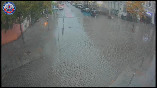 Włamał się do sklepu po skrzynkę piwa. Monitoring śledził każdy jego krok