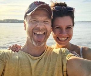 Krystian Wieczorek i jego żona Maria Szafirska-Wieczorek