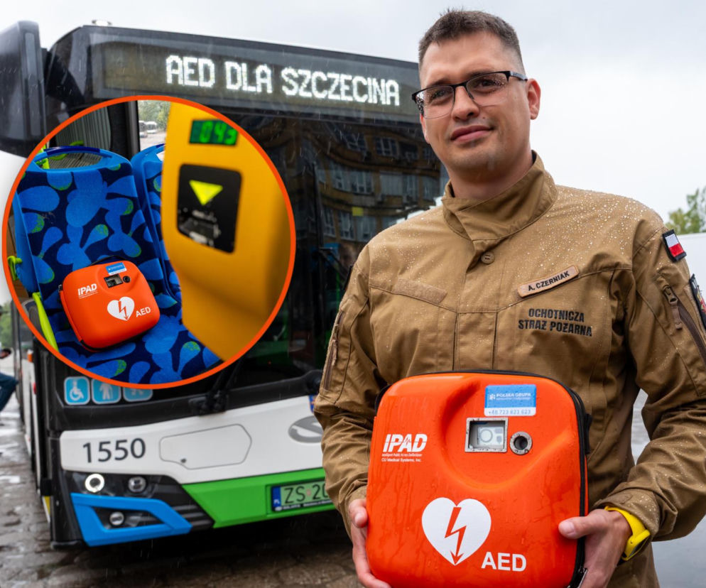 Defibrylatory AED pojawią się w pojazdach komunikacji miejskiej. To inicjatywa mieszkańców