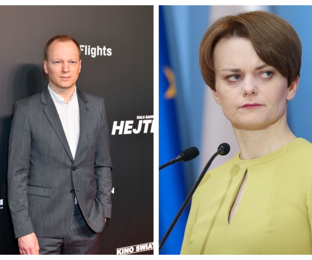 Stuhr był kolegą minister Emilewicz. Teraz mówi do niej jak do mężczyzny: Bądź jedynym facetem