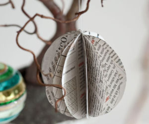 Ozdoby świąteczne z papieru DIY