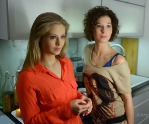 NA DOBRE i NA ZŁE odc. 517. Ola (Anna Karczmarczyk), Klaudia (Julia Wyszyńska)