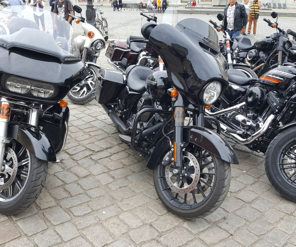 Bydgoszcz opanowali harleyowcy