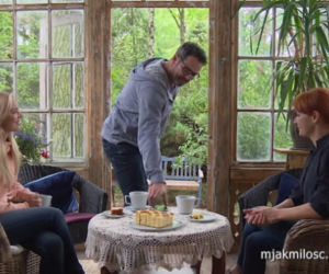 M jak miłość, Joasia (Barbara Kurdej-Szatan), Michał (Paweł Deląg), Agnieszka (Magdalena Walach)