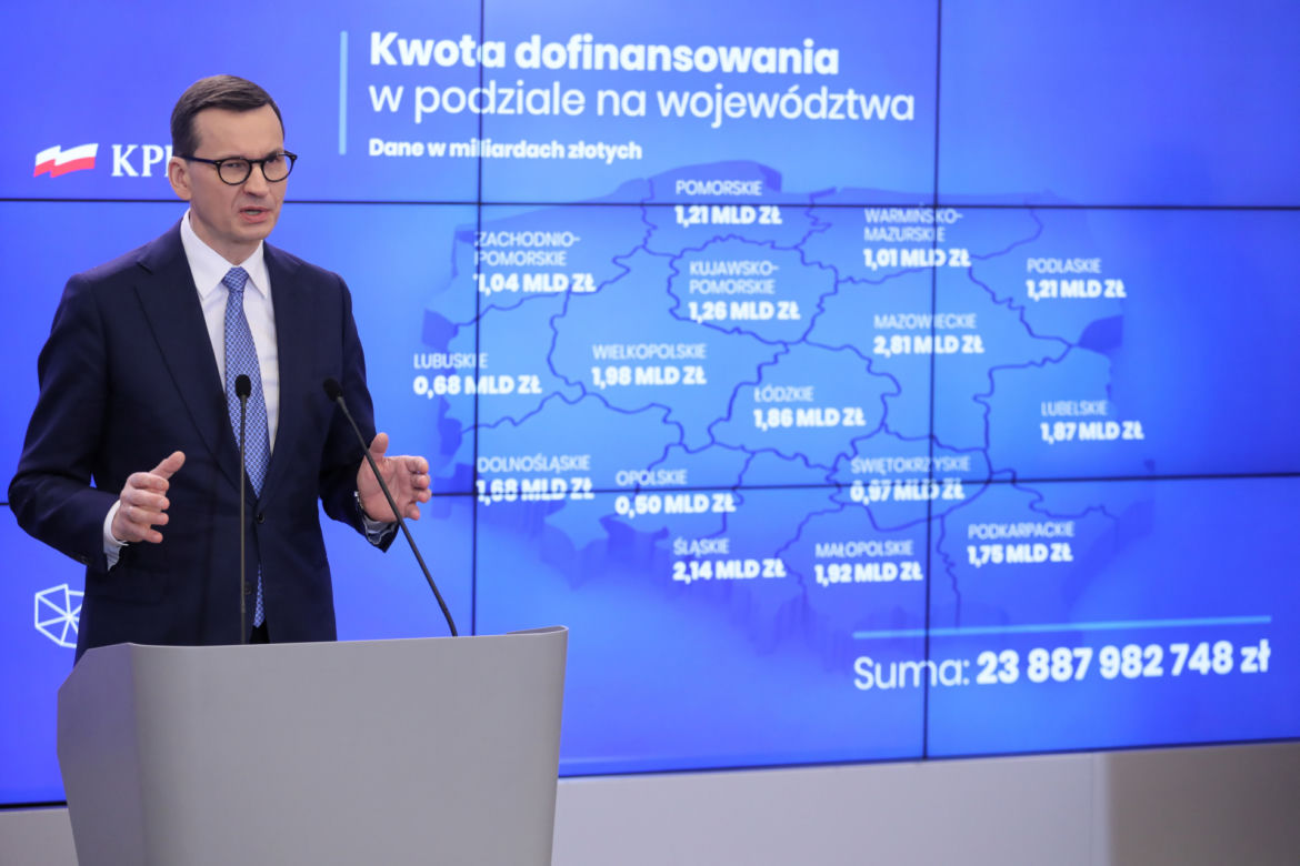 Premier Mateusz Morawiecki przedstawia Program Inwestycji Strategicznych „Polski Ład”