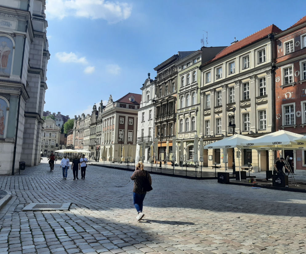 Ogródki gastronomiczne w Poznaniu szykują się do otwarcia