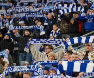 Lech Poznań - Raków Częstochowa: Zdjęcia kibiców z meczu 23. kolejki PKO BP Ekstraklasy