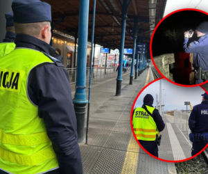 Mundurowi ruszyli na tory w Zachodniopomorskiem. Obowiązuje trzeci stopień zagrożenia 