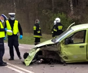 Wypadek na DW nr 645. Nie żyje motocyklista