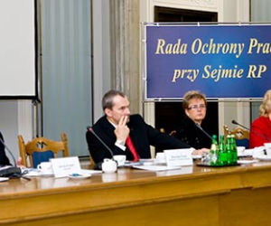 Posiedzenie Rady Ochrony Pracy
