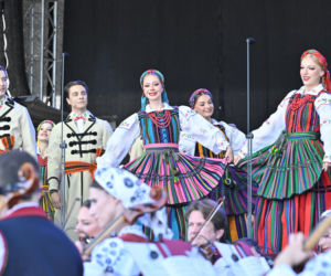 Poświęcenie pomnika Matki Boskiej w Konotopiu