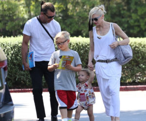 Gwen Stefani z rodziną