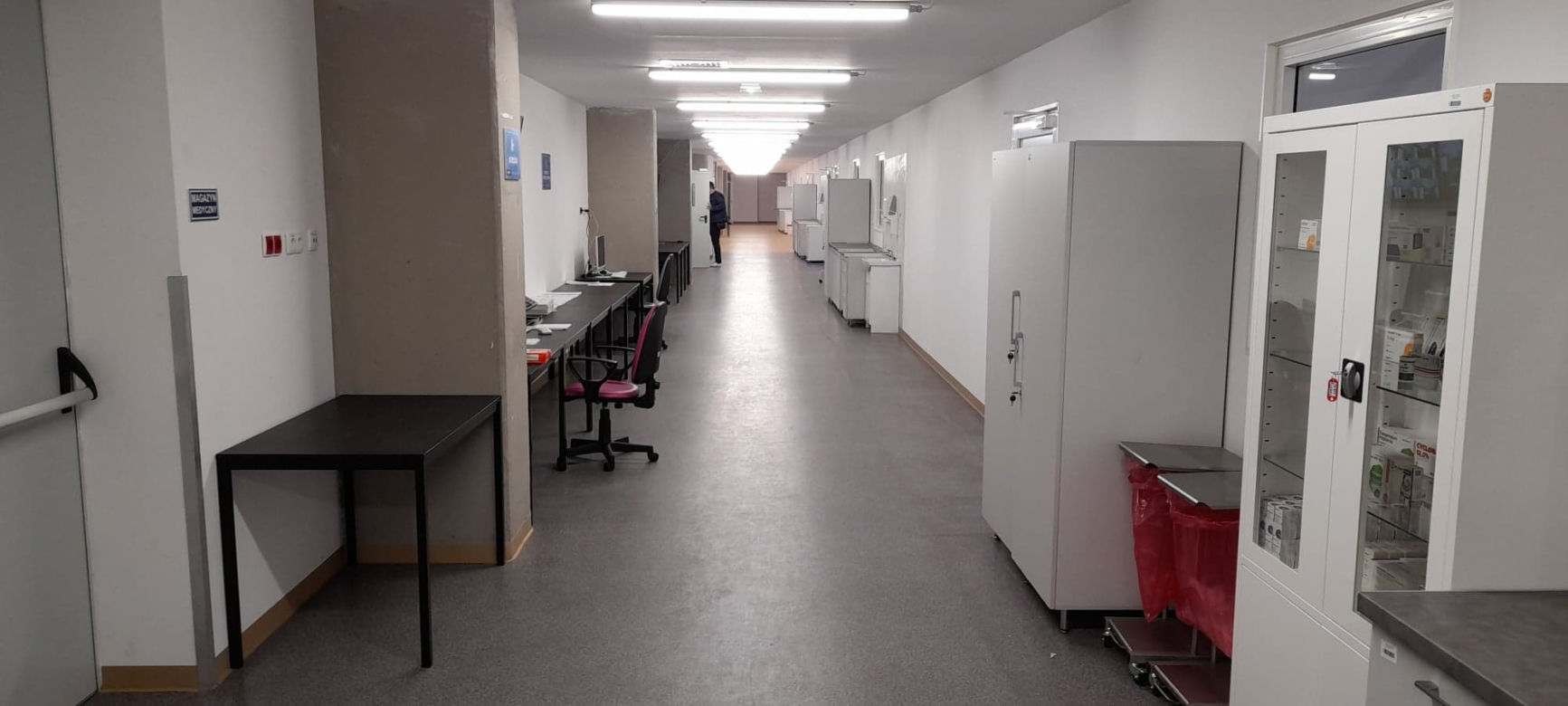 Szpital tymczasowy w Łodzi czeka na pacjentów