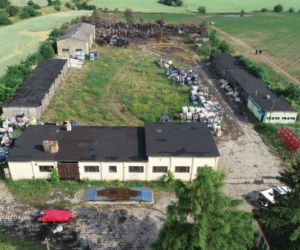 Gigantyczny pożar składowiska odpadów w miejscowości Wszedzień postawił na nogi straż pożarną z regionu