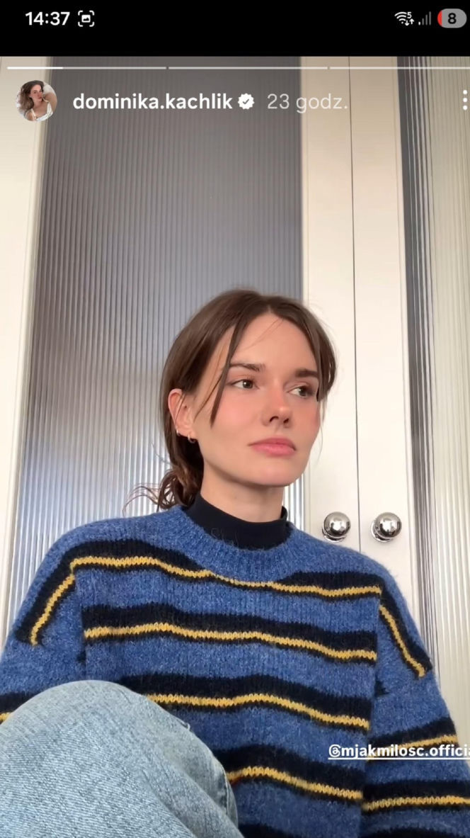 Dominika Kachlik (Franka z M jak miłość) o śmierci swojej bohaterki na Instagramie