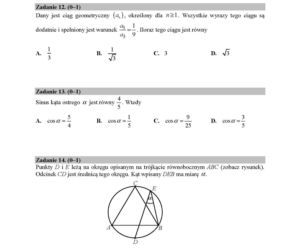 Matura 2019 z matematyki