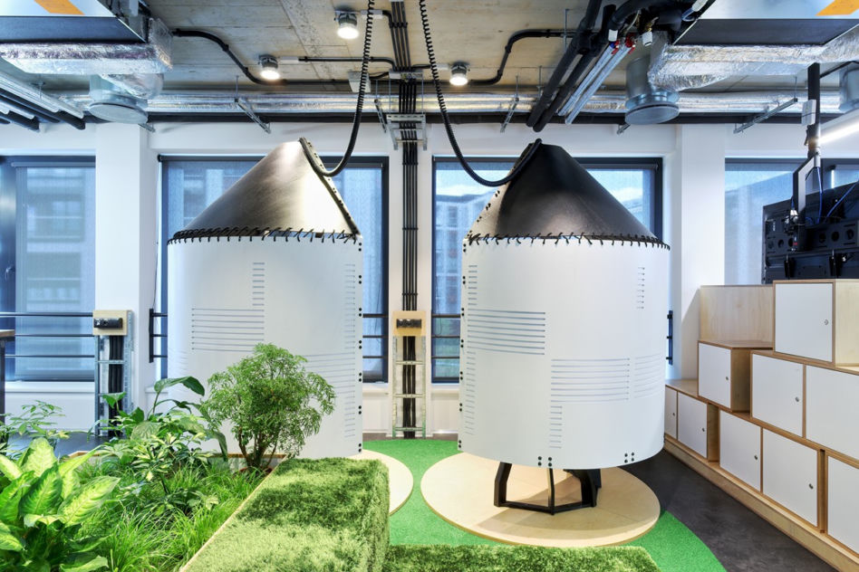 Wnętrza „Digital Studio Warsaw”