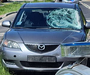 Kierowca bez uprawnień potrącił 13-letniego rowerzystę. Chłopiec też nie był bez winy 