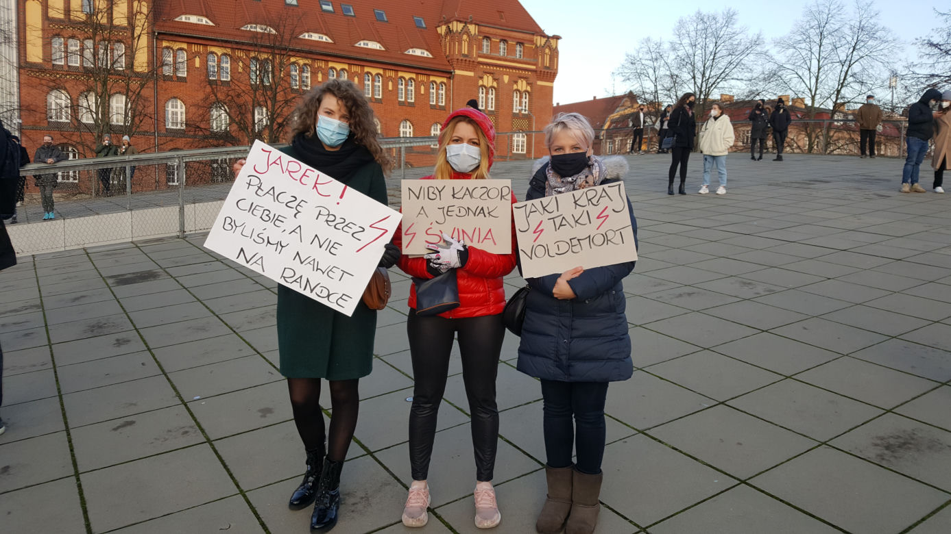 Strajk miesiąc Szczecin