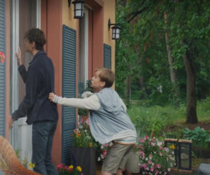 M jak miłość odc. 1893. Misiek (Aleksander Bożyk), Grzesiek (Borys Wiciński)