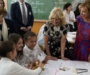 Pierwsza dama Jill Biden z wizytą w Rumunii