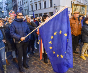 Toruński protest przeciwko orzeczeniu TK