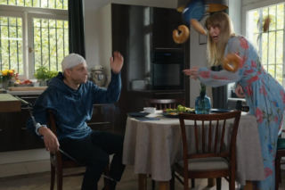 Barwy szczęścia, odcinek 3299. Łukasz (Michał Rolnicki), Agnieszka (Katarzyna Tlałka)