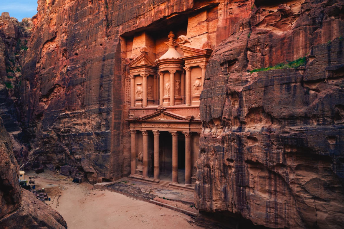 Petra - ruiny miasta Nabatejczyków