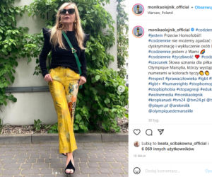 Monika Olejnik i jej dziwne buty