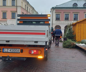 Bajkowa instalacja przed zamojski ratuszem