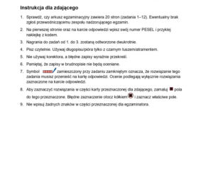 Matura 2026 język hiszpański - arkusz CKE poziom podstawowy
