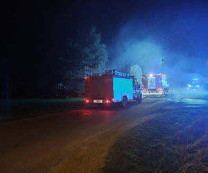 Wybuch gazu w domu jednorodzinnym