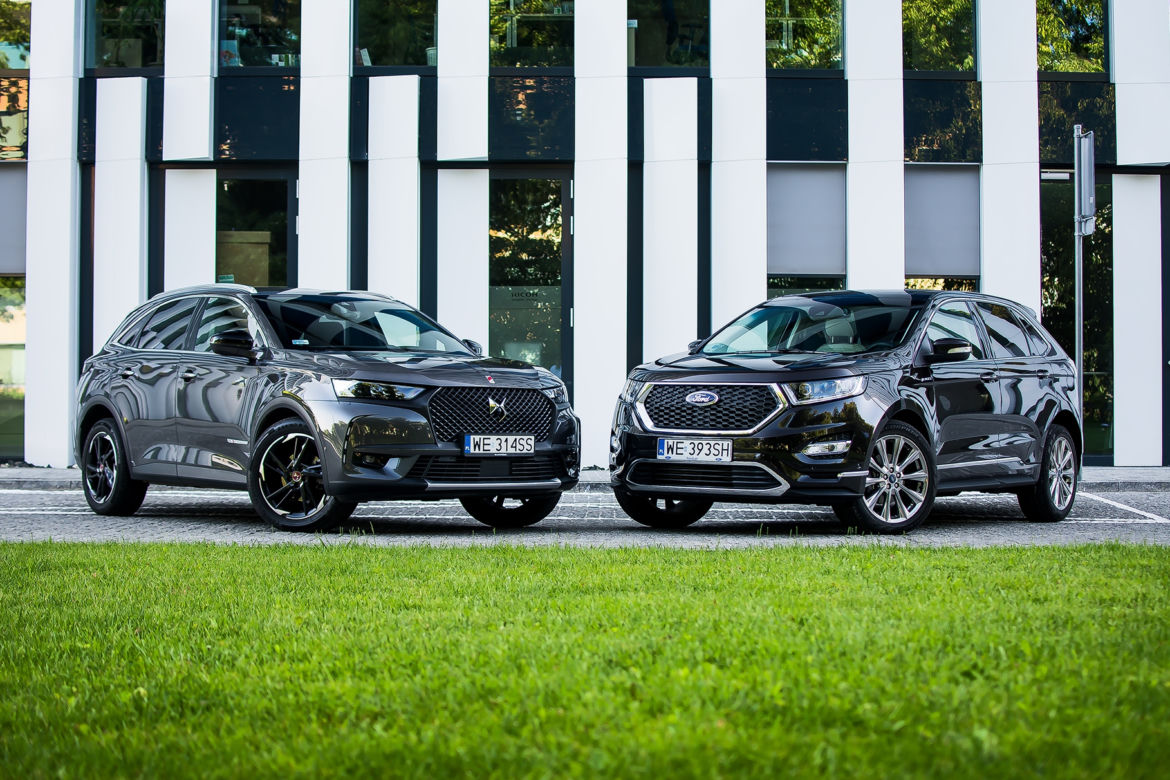 Ford Edge Vignale 2.0 TDCi vs. DS 7 Crossback 2.0 BlueHDI
