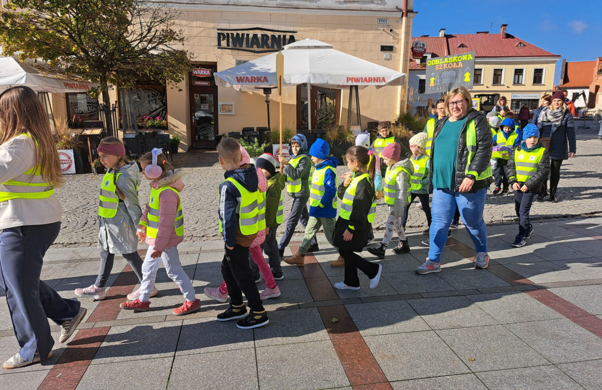 Odblaskowa Szkoła 2025 - akcja w Tarnowie