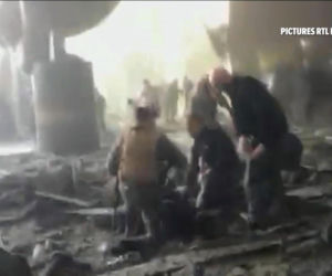 Bomba rozerwała ją na oczach dzieci