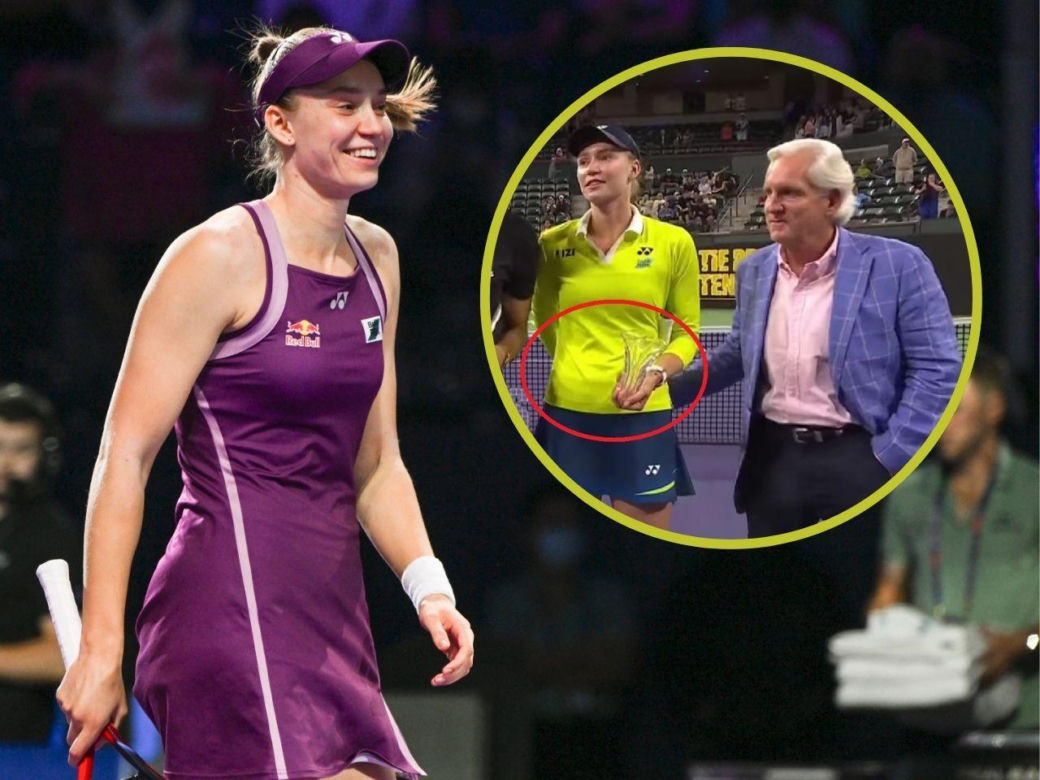 Jelena Rybakina zmolestowana na korcie?!
