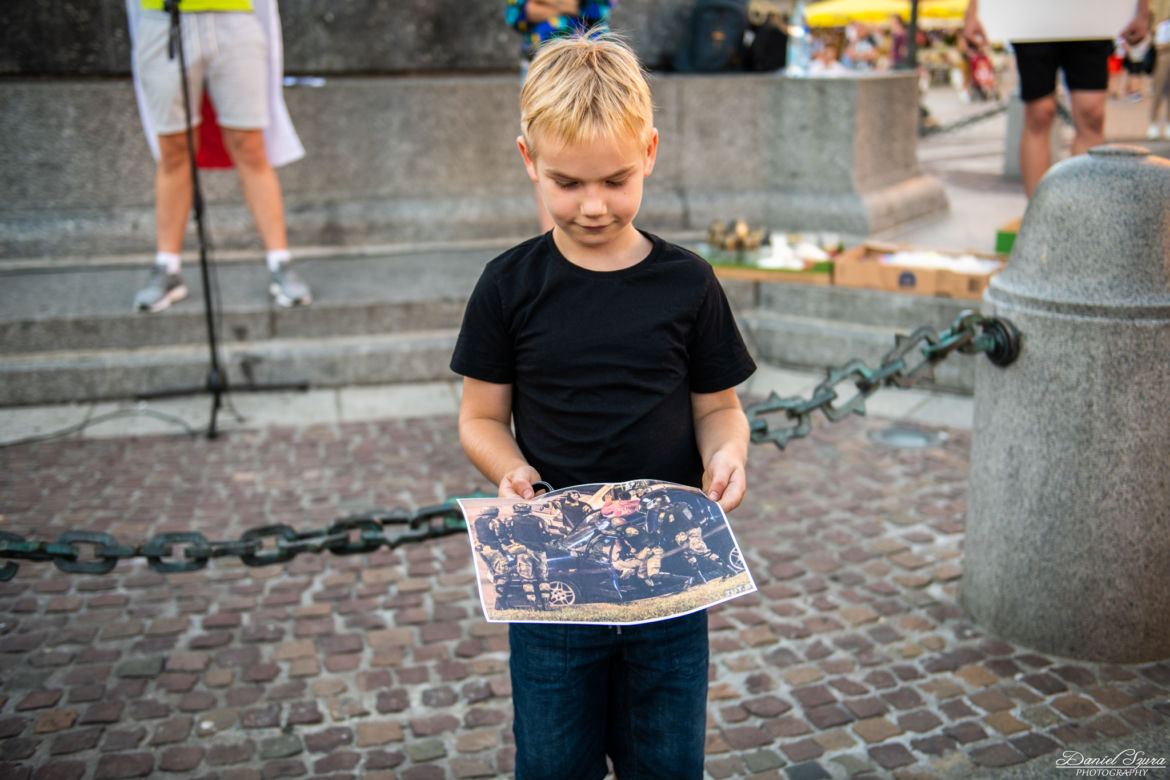 Kraków solidarny z Białorusią