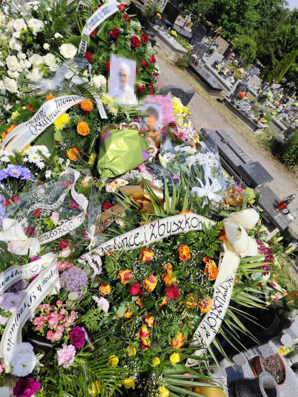 Pogrzeb zamordowanych przez syna Haliny i Huberta