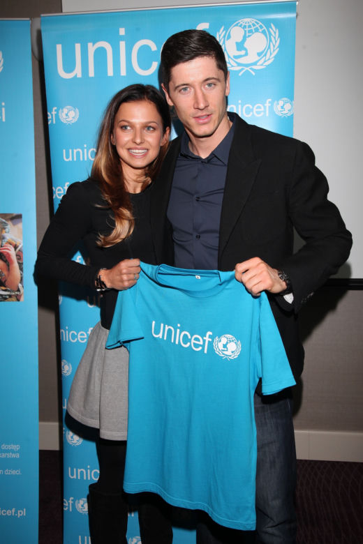 Anna i Robert Lewandowscy