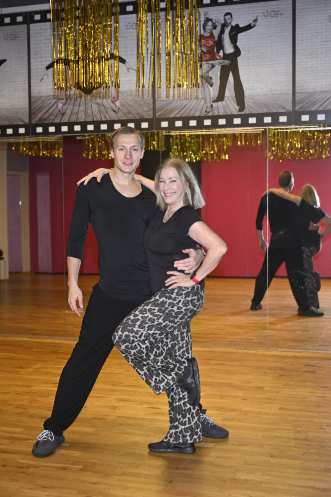 Małgorzata Potocka na próbach do "Tańca z Gwiazdami"