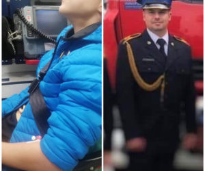 Natan zadławił się aparatem. Uratował go strażak z Gliwic! Kim jest Łukasz Składan? 