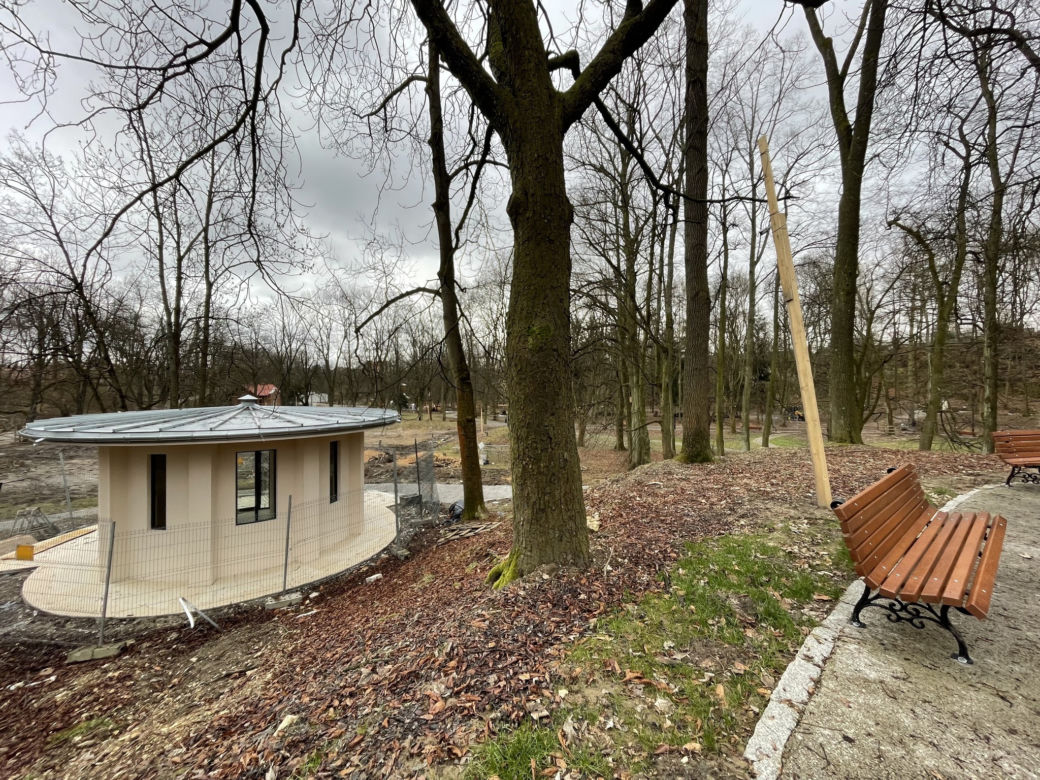 Remont Parku Bednarskiego w Krakowie
