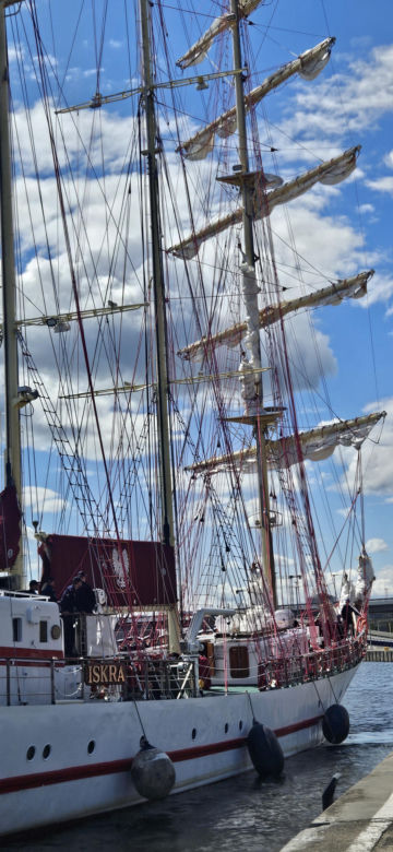 ORP Iskra w Szczecinie
