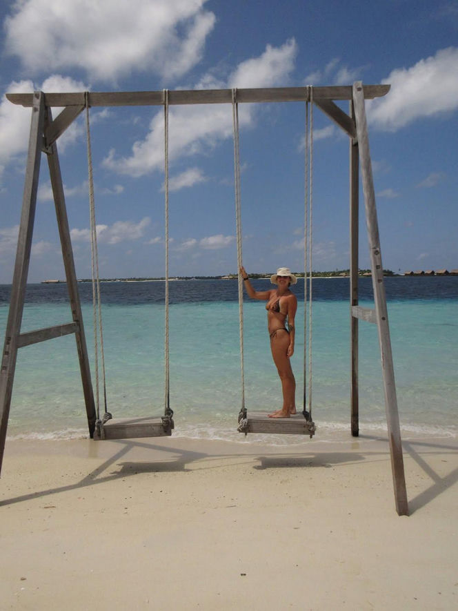 Aryna Sabalenka na Malediwach